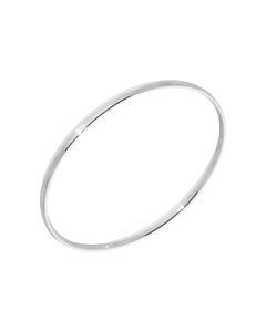 New Sterling Silver Ladies Push On Bangle