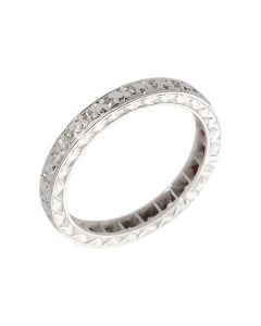 Pre-Owned 18ct Gold 0.25 Carat Diamond Full Eternity Band Ring