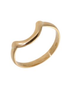 Pre-Owned 18ct Yellow Gold U-Shaped Dress Ring