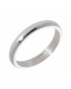 Pre-Owned 18ct White Gold 3mm Wedding Band Ring