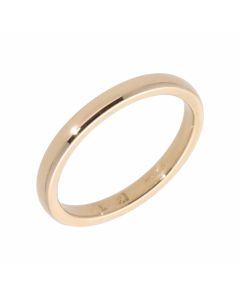 Pre-Owned 9ct Yellow Gold 2.5mm Wedding Band Ring