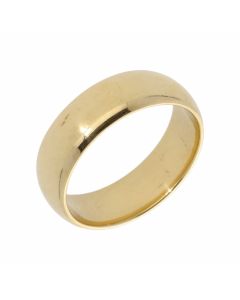 Pre-Owned 18ct Yellow Gold 7mm Wedding Band Ring