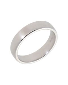 Pre-Owned 18ct White Gold 5mm Wedding Band Ring