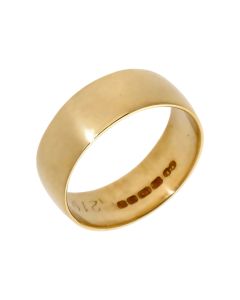 Pre-Owned 18ct Yellow Gold 6mm Wedding Band Ring