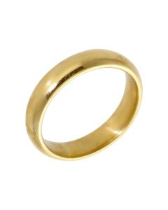 Pre-Owned 18ct Yellow Gold 4mm Wedding Band Ring