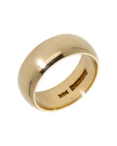 Pre-Owned 9ct Yellow Gold 7.5mm Wedding Band Ring