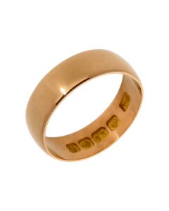 Pre-Owned 22ct Gold 5mm Wedding Band Ring