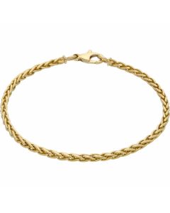 Pre-Owned 18ct Yellow Gold 7.5 Inch Foxtail Link Bracelet