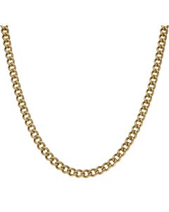 Pre-Owned 9ct Gold 16 Inch Albert Style Curb Chain Necklace