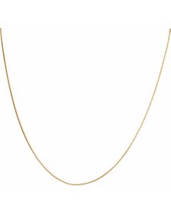 Pre-Owned 18ct Yellow Gold 15.5 Inch Box Link Chain Necklace