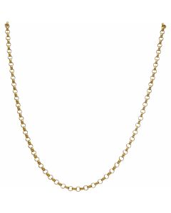 Pre-Owned 9ct Yellow Gold 31.5 Inch Belcher Chain Necklace