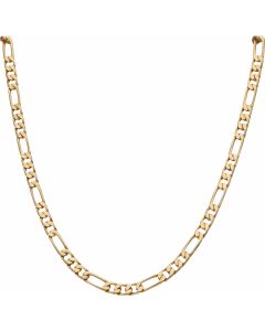 Pre-Owned 9ct Yellow Gold 20 Inch Figaro Chain Necklace