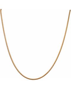 Pre-Owned 9ct Yellow Gold 20 Inch Serpentine Chain Necklace