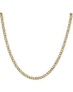 Pre-Owned 9ct Yellow Gold 18 Inch Fancy Bow Link Chain Necklace