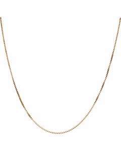 Pre-Owned 9ct Yellow Gold 16 Inch Box Link Chain Necklace