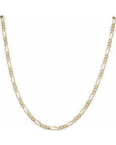 Pre-Owned 9ct Yellow Gold 18 Inch Figaro Chain Necklace