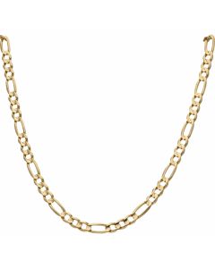 Pre-Owned 9ct Yellow Gold 20 Inch Figaro Chain Necklace