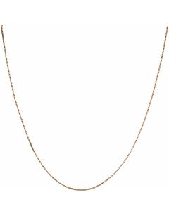 Pre-Owned 9ct Yellow Gold 18 Inch Box Link Chain Necklace