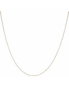 Pre-Owned 14ct Yellow Gold 20 Inch Hollow Twist Chain Necklace