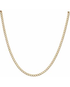 Pre-Owned 9ct Yellow Gold 24.5 Inch Curb Chain Necklace
