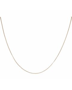 Pre-Owned 9ct Yellow Gold 18 Inch Fine Curb Chain Necklace