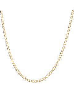 Pre-Owned 9ct Yellow Gold 30.5 Inch Curb Chain Necklace