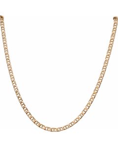 Pre-Owned 9ct Yellow Gold 23 Inch Anchor Link Chain Necklace