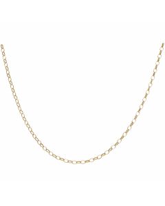 Pre-Owned 9ct Yellow Gold 14 Inch Belcher Chain Necklace