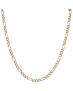 Pre-Owned 9ct Yellow Gold 25 Inch Figaro Chain Necklace