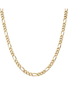Pre-Owned 9ct Yellow Gold 17 Inch Figaro Chain Necklace