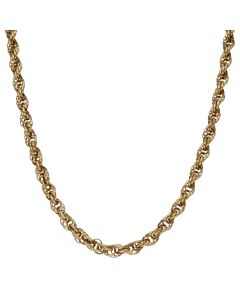Pre-Owned 9ct Yellow Gold 24 Inch Twist Link Chain Necklace