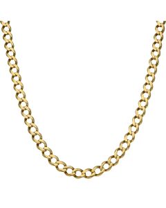 Pre-Owned 9ct Yellow Gold 27 Inch Heavy Curb Chain Necklace