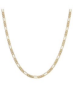Pre-Owned 9ct Yellow Gold 29.5 Inch Figaro Chain Necklace