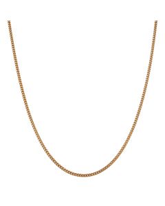 Pre-Owned 9ct Yellow Gold 26 Inch Close Curb Chain Necklace