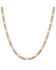 Pre-Owned 9ct Yellow Gold 22 Inch Figaro Chain Necklace