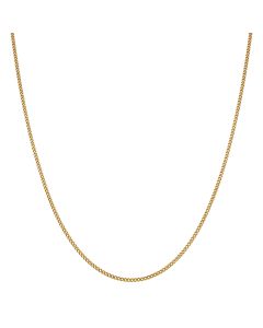Pre-Owned 18ct Yellow Gold 28 Inch Curb Chain Necklace