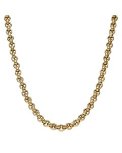 Pre-Owned 9ct Gold 30 Inch Heavy Polished Belcher Chain Necklace
