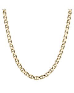 Pre-Owned 9ct Gold 19 Inch Heavy Anchor Link Chain Necklace