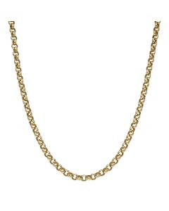 Pre-Owned 9ct Gold 21 Inch Heavy Belcher Link Chain Necklace
