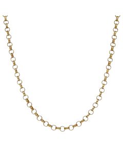 Pre-Owned 9ct Yellow Gold 27 Inch Belcher Chain Necklace