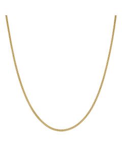 Pre-Owned 18ct Yellow Gold 19.5 Inch Curb Chain Necklace