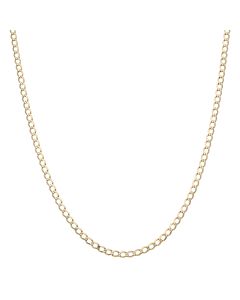Pre-Owned 9ct Yellow Gold 25 Inch Curb Chain Necklace