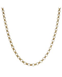 Pre-Owned 9ct Yellow Gold 22 Inch Belcher Chain Necklace