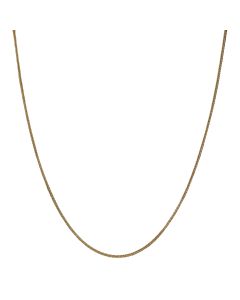 Pre-Owned 9ct Gold 23 Inch Hollow Franco Link Chain Necklace