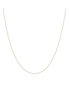 Pre-Owned 9ct Yellow Gold Lightweight P.O.W Link Chain Necklace