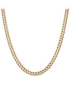 Pre-Owned 9ct Yellow Gold 23 Inch Curb Chain Necklace