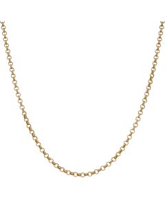 Pre-Owned 9ct Yellow Gold 18.5 Inch Belcher Chain Necklace