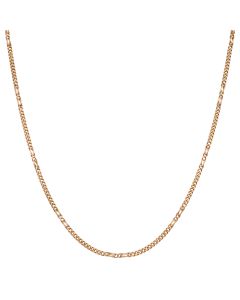 Pre-Owned 9ct Yellow Gold 21 Inch Fancy Link Chain Necklace