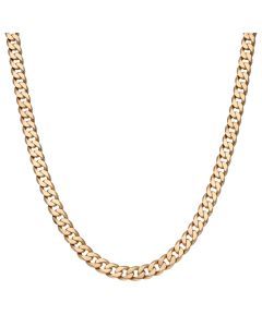 Pre-Owned 9ct Yellow Gold 23.5 Inch Heavy Curb Chain Necklace