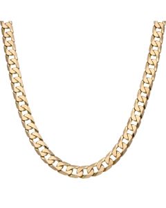 Pre-Owned 9ct Yellow Gold 20 Inch Heavy Curb Chain Necklace